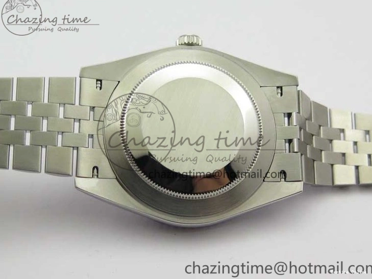 0101 EasyCare DateJust 41mm 126334 SS BP Maker 1:1 Best Edition New Version Blue Crystal Dial on Jubilee Bracelet 3022